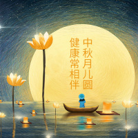 《中秋月儿圆》作者：郑占荣【大众原创诗词曲网刊】签约作家