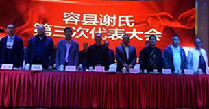 《容县谢氏代表团  参加南阳大宗祠  落成庆典活动感怀​》作者：谢达安【大众原创诗词曲网刊】签约作家