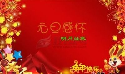 《元旦感怀》作者：​陈红月【大众原创诗词曲网刊】签约作家