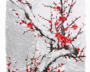 《抱雪红梅独自香》作者：郑占荣【大众原创诗词曲网刊】签约作家