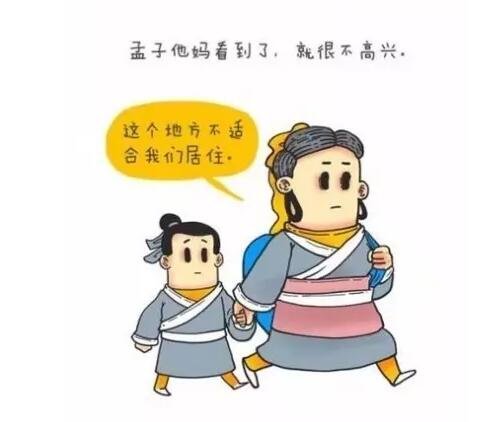 古代人物故事 孟母三迁