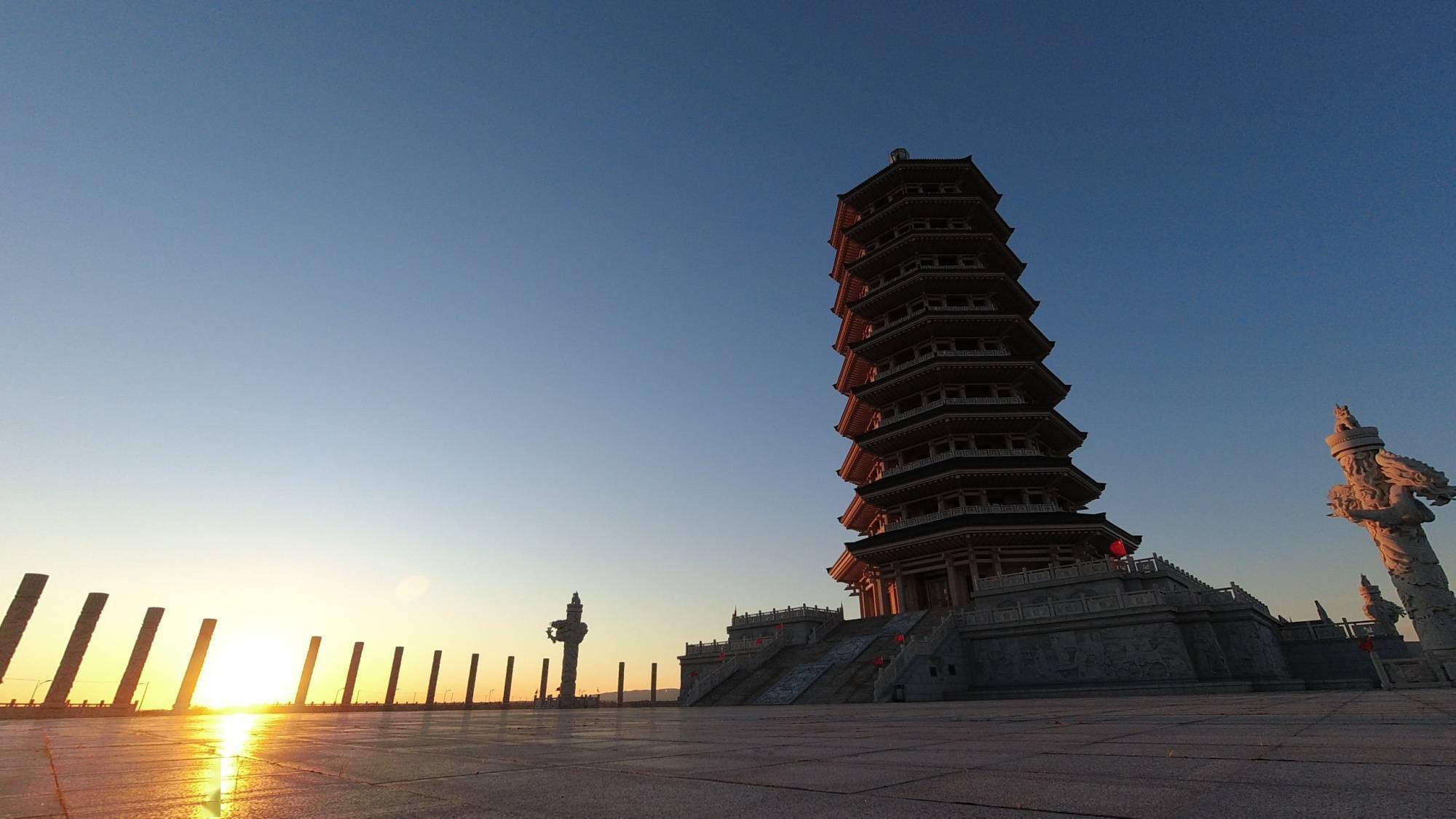 2021,最后一个东极夕阳温暖你