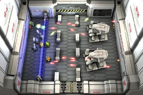 坦克大战激光战争