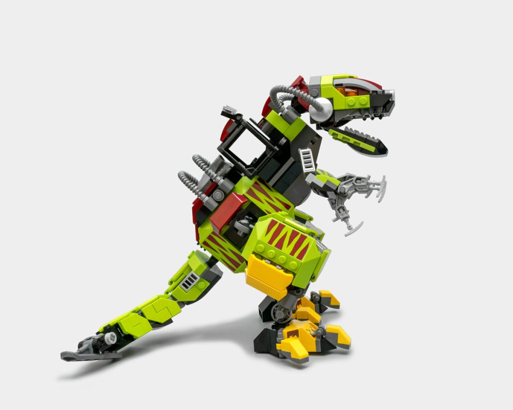 双龙争霸 乐高侏罗纪世界系列 75938 霸王龙大战机甲恐龙